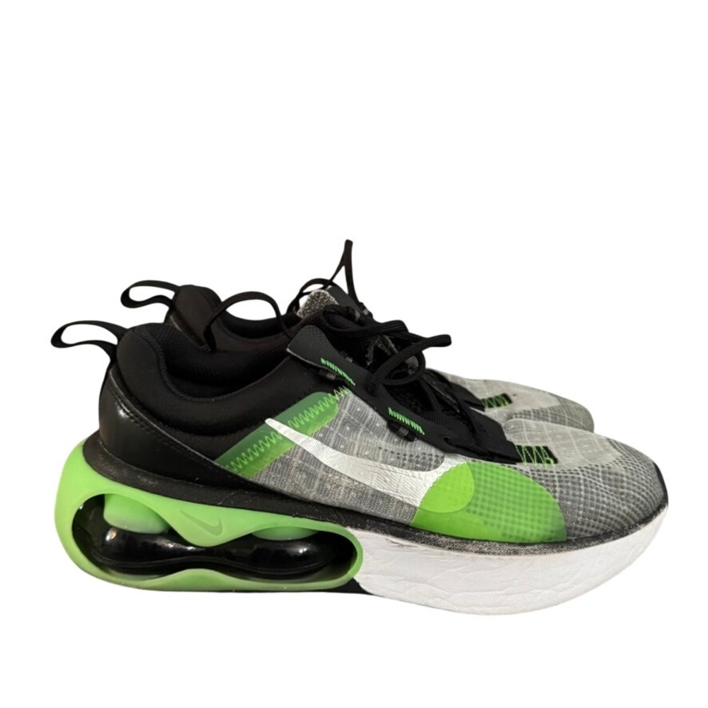 Nike Air Max Furyosa Shoes Grey Black Electric Green CZ4149-0 Running Women 8.5